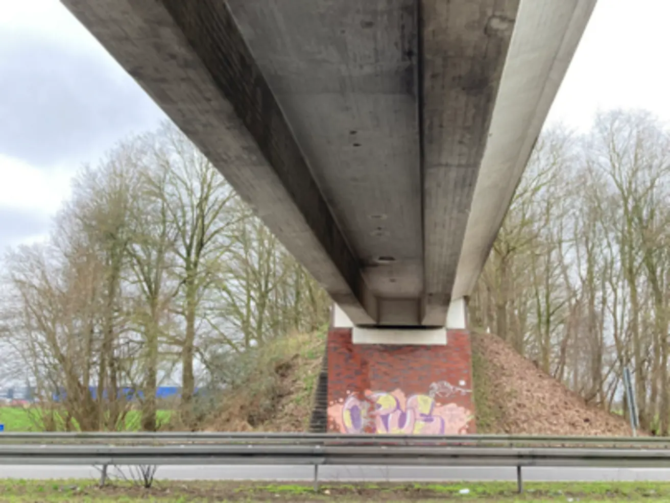 A3 Brücken Emmerich Ansicht Widerlager Budberger Straße 2