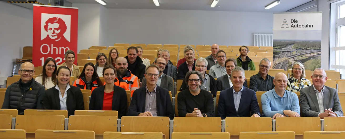 Hörsaaleinweihung an der Fakultät Bauingenieurwesen