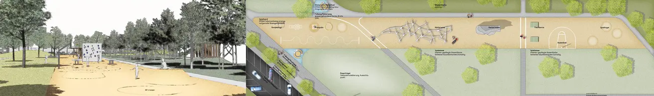 Visualisierung Sport- und Fitnessanlage | Quelle: Ingenieurbüro Mayr