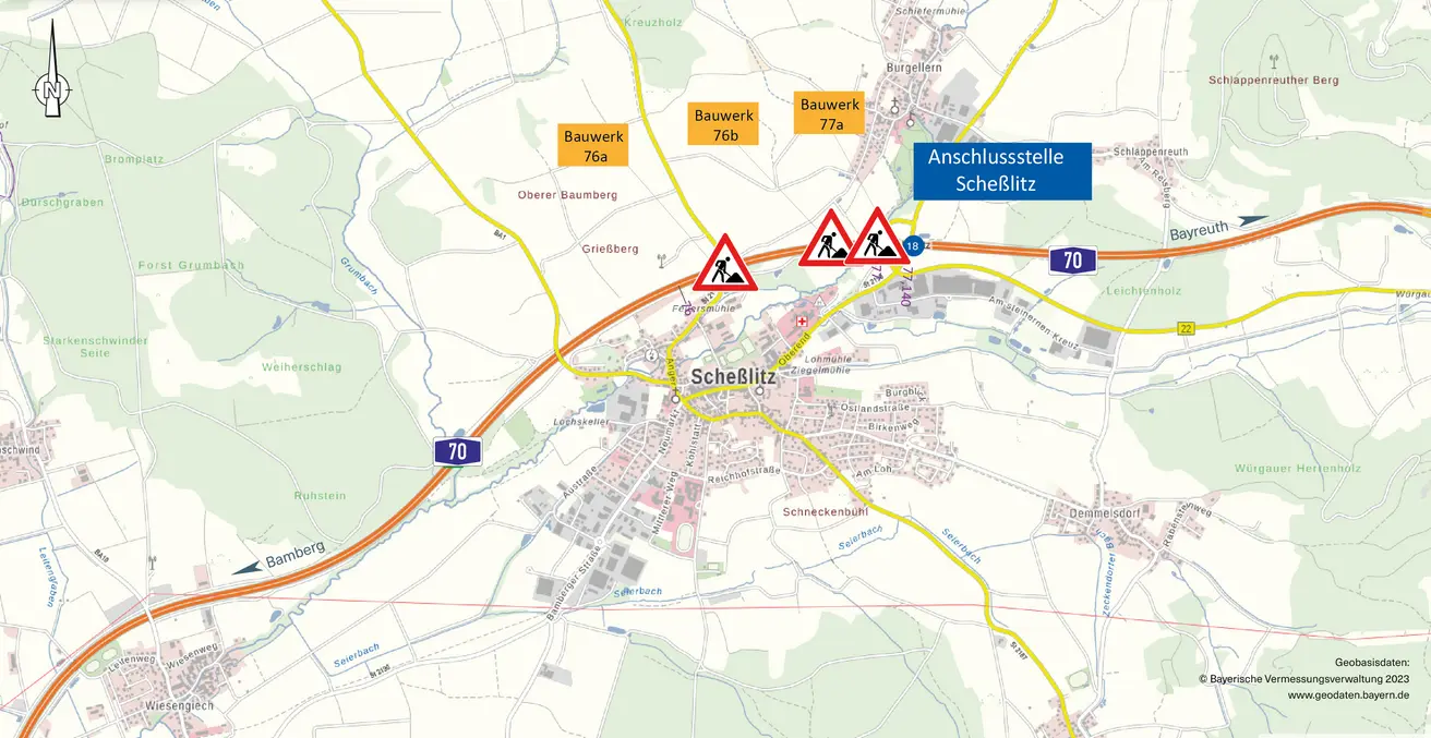 Übersichtslageplan