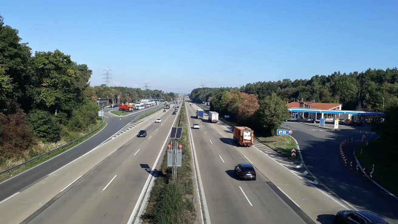 Tank- und Rastanlage Ohligser Heide, September 2018