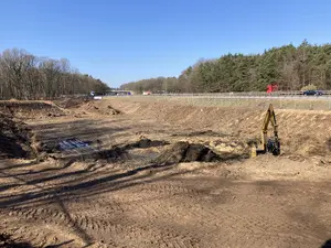 Aufnahmen vom Start der Maßnahme im März 2026