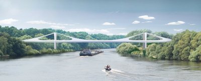Visualisierung Mainbrücke Mainflingen