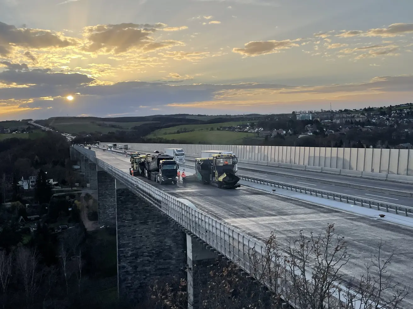 Muldebrücke BW69a im Zuge der A72 (Quelle: Niederlassung Nordbayern)