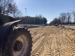 Aufnahmen vom Start der Maßnahme im März 2026