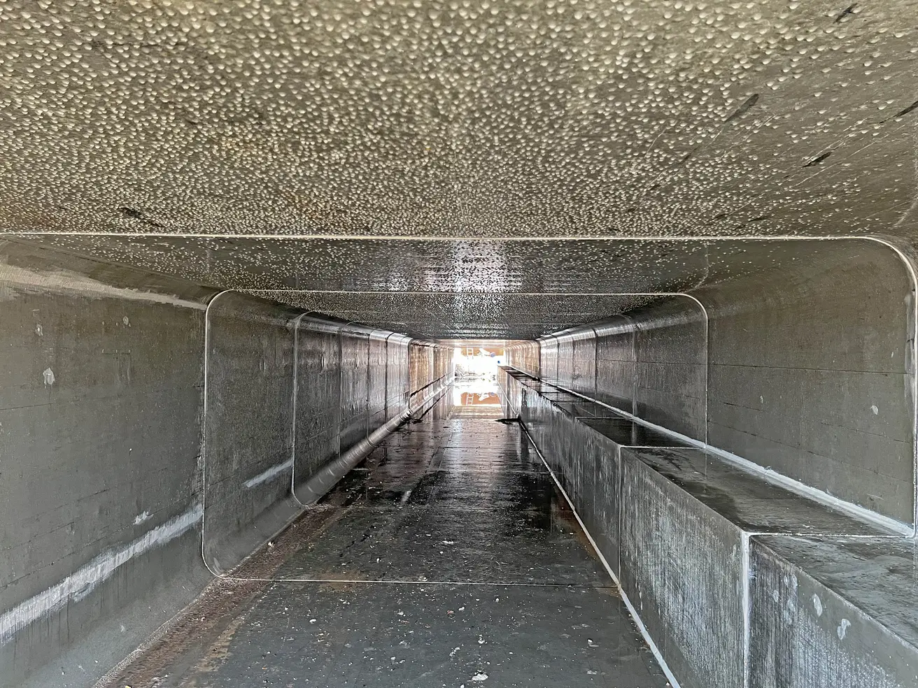 Licht am Ende des Durchlasses. © Die Autobahn GmbH des Bunde