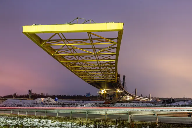 Umbau des Autobahnkreuzes Nürnberg-Ost 