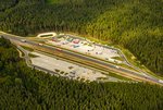 Luftaufnahme der PWC-Anlage Laubenschlag (Foto: FrankenAir)