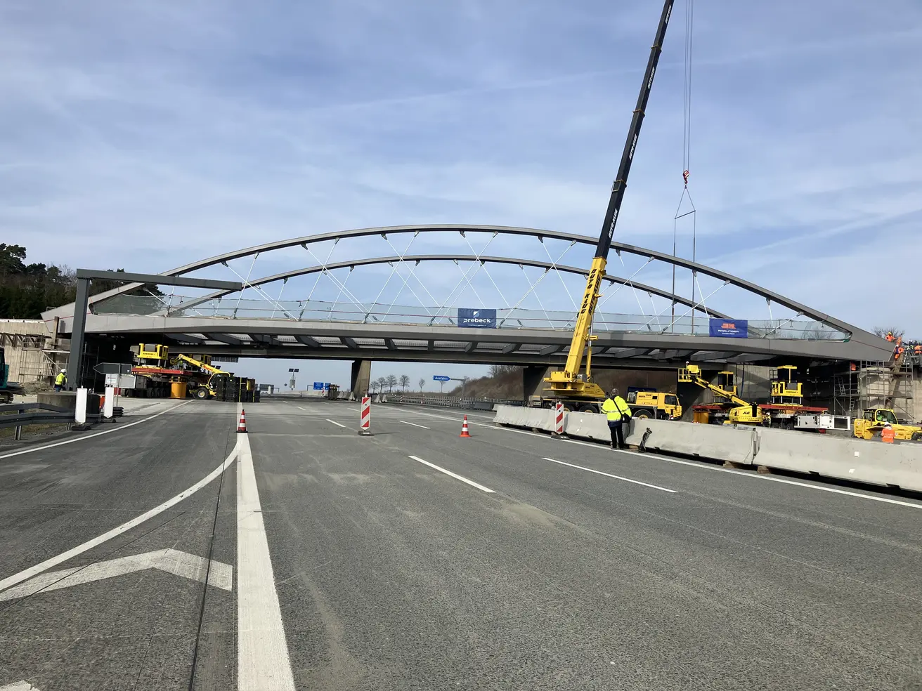 Brückeneinfahrt BW296a Bindlacher Berg | Foto: Autobahn GmbH