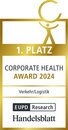 Der Corporate Health Award ist die renommierte Auszeichnung für exzellentes betriebliches Gesundheitsmanagement (BGM). Der Corporate Health Award ist die renommierte Auszeichnung für exzellentes betriebliches Gesundheitsmanagement (BGM).