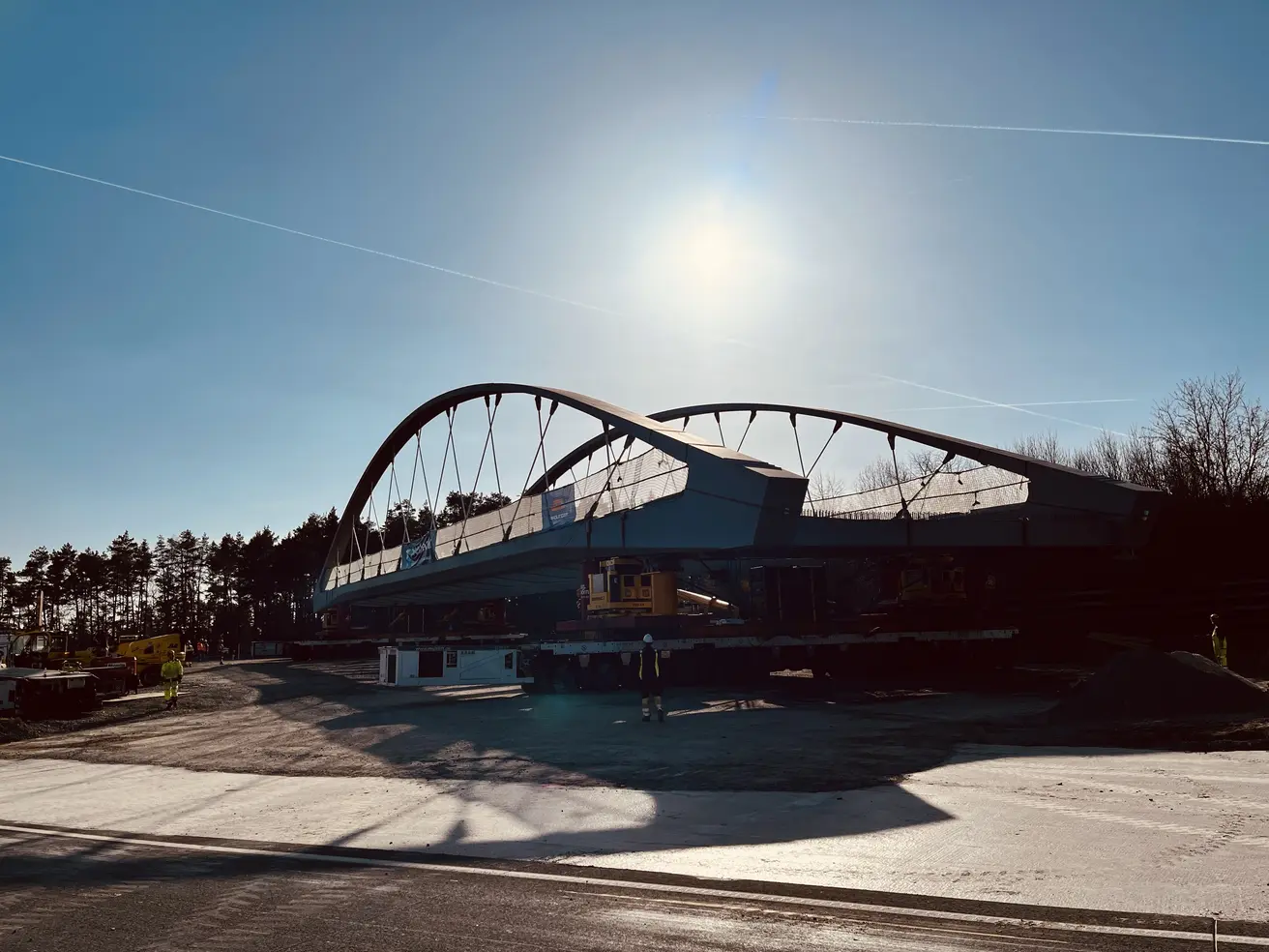 Brückeneinfahrt BW296a Bindlacher Berg | Foto: Autobahn GmbH