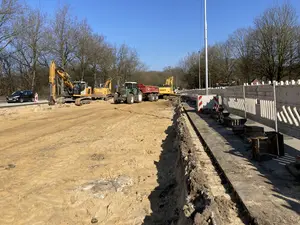 Aufnahmen vom Start der Maßnahme im März 2026