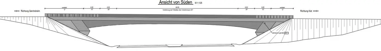 Querschnitt BW454b AS Gerchsheim