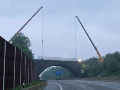 Sanierung einer Gewölbebrücke in Wermelskirchen