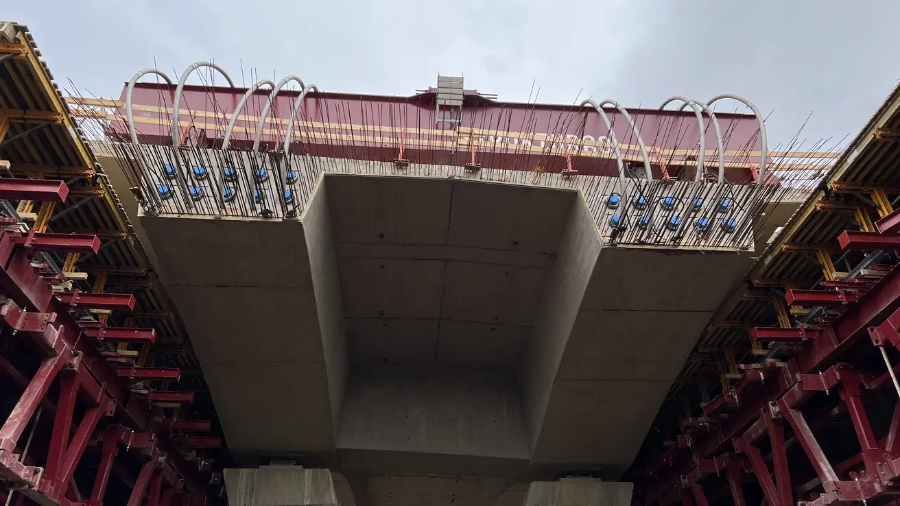 Neubau der Talbrücke Heubach