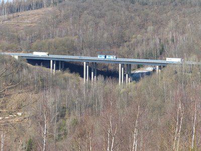 Die Hangbrücke Eisern