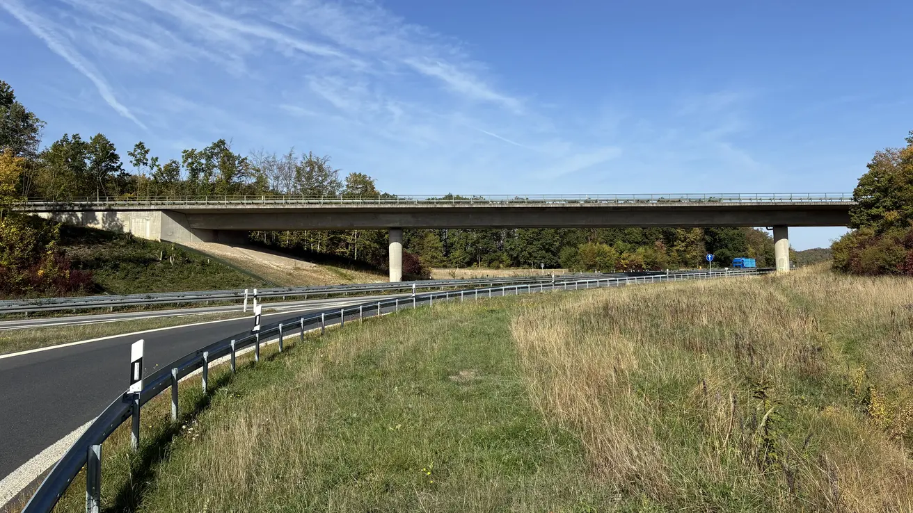 BW454b Anschlussstelle Gerchsheim | Foto: Die Autobahn