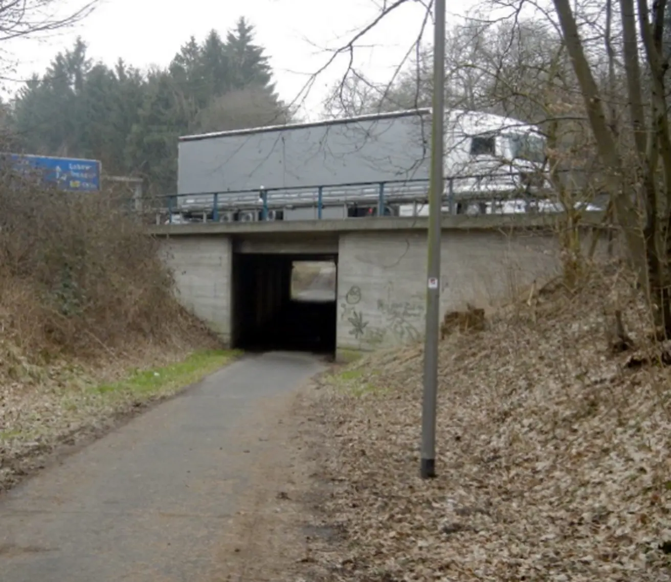 Unterführung: Alte Lohmarer Straße