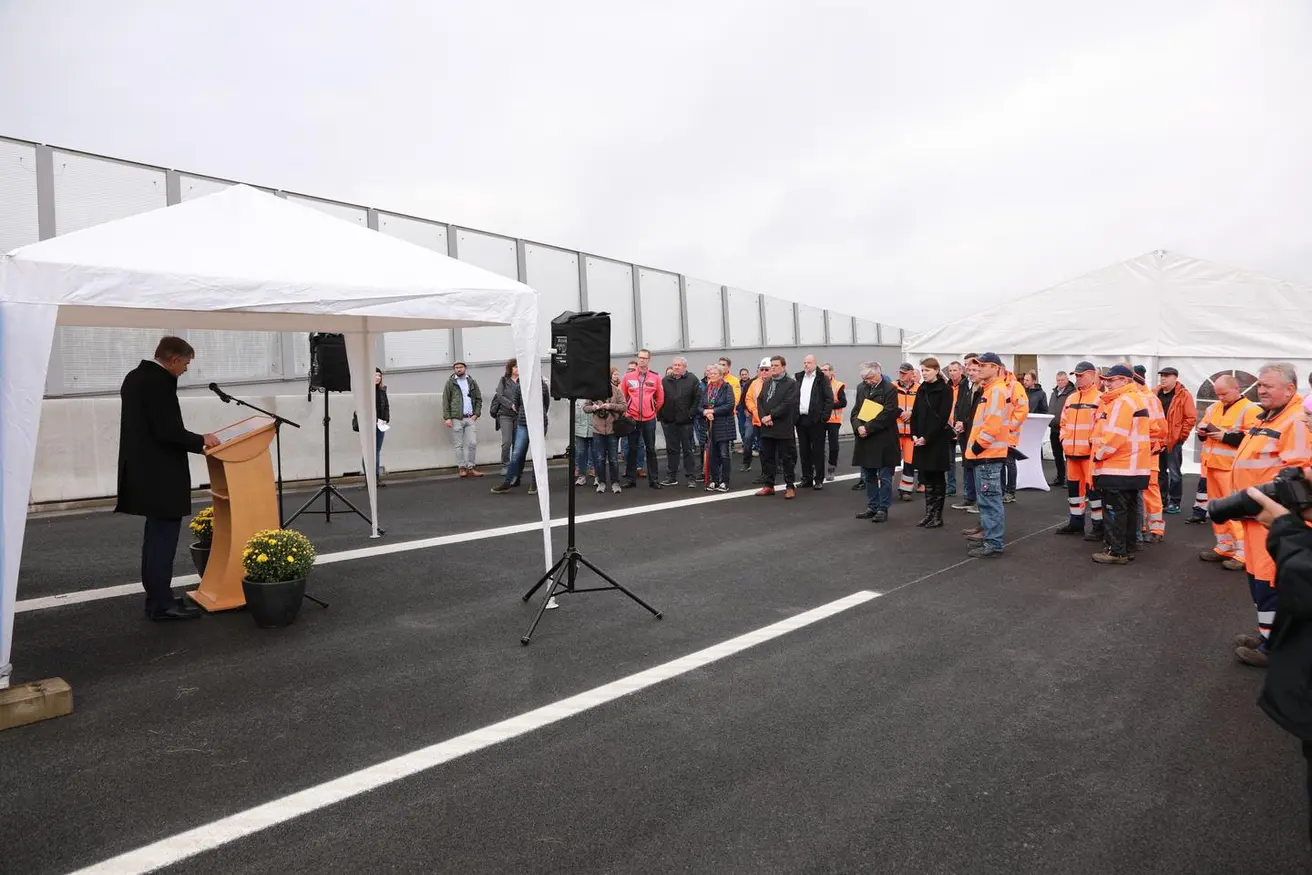 Fertigstellung Ersatzneubau Brücke bei Breitengüßbach