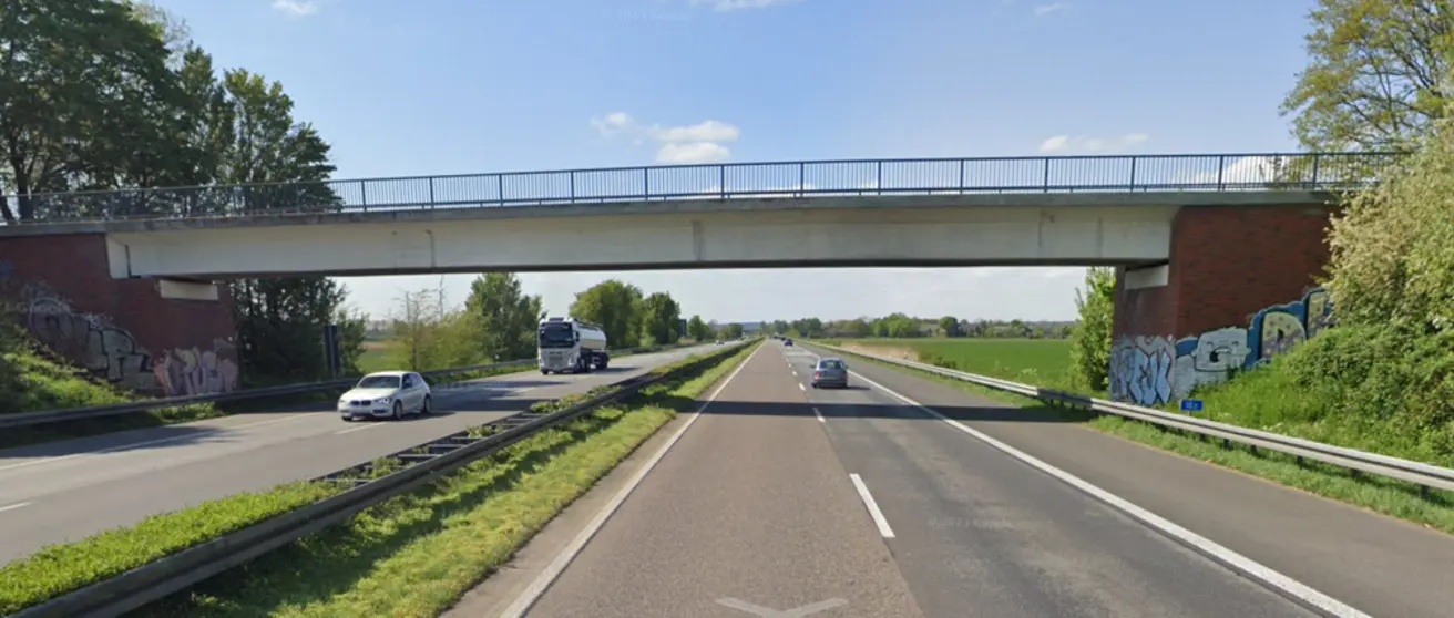A3 Brücken Emmerich Ansicht Überbau Budberger Straße