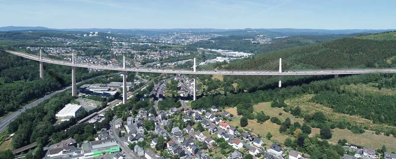 Siegtalbrücke aktuell